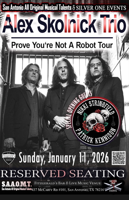 Nikki & Patrick Unplugged Supporting The Alex Skolnick Trio