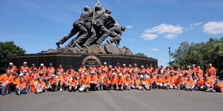 Helping Honor Flight at Watkins Glen Hoosier Super Tour