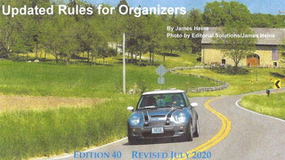 New Edition of RoadRally® Rules for Organizers Available for Download