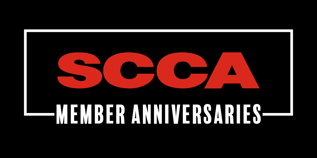 SCCA Member Anniversaries: February 2025