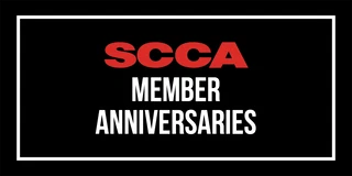 SCCA Member Anniversaries: August 2026
