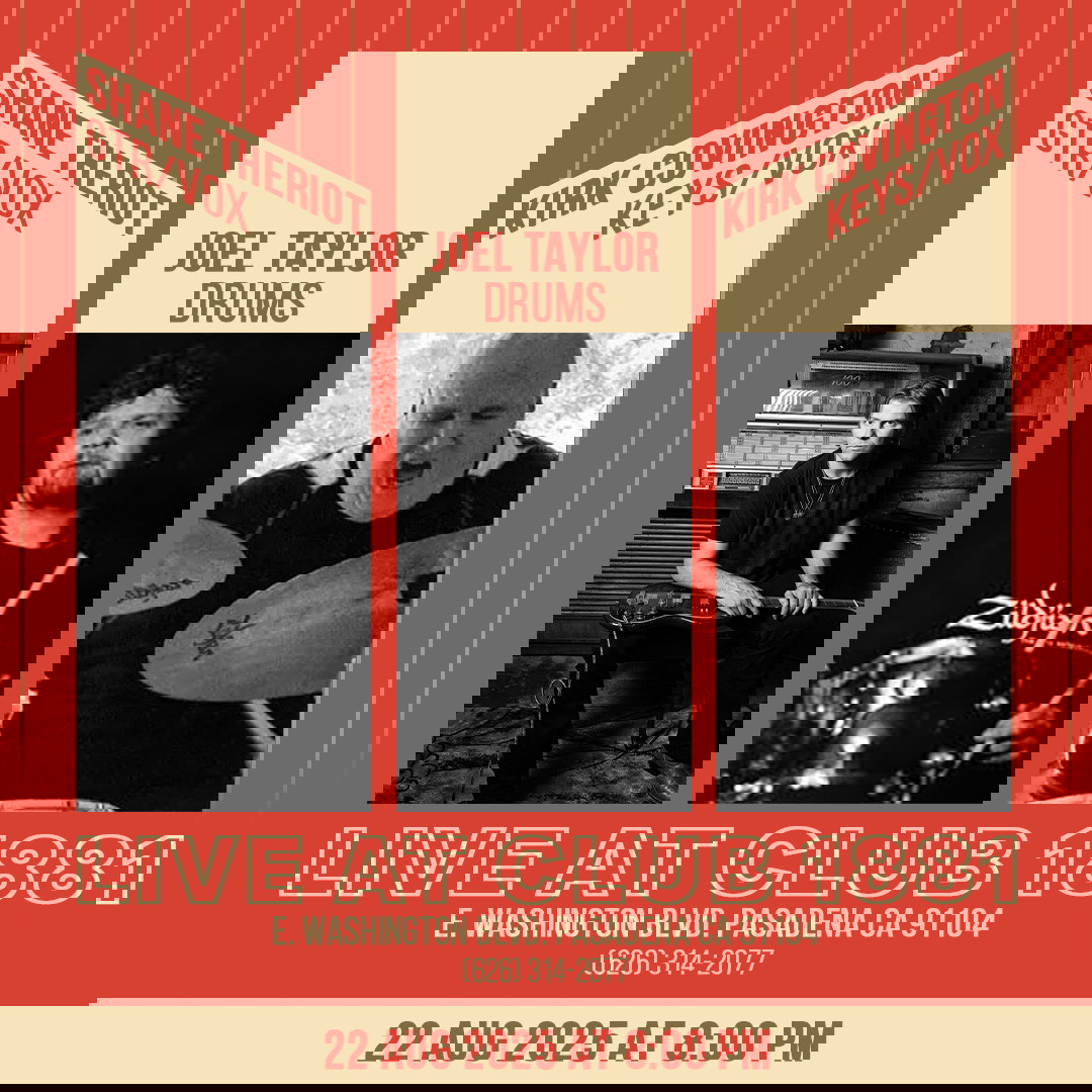 with Kirk Covington (Tribal Tech) on Keys and Joel Tayor (Allan Holdsworth) on Drums