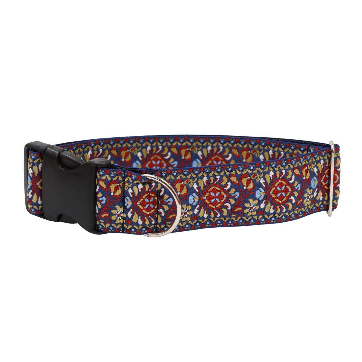 Hendrix Blue/Brown 2" Dog Collar