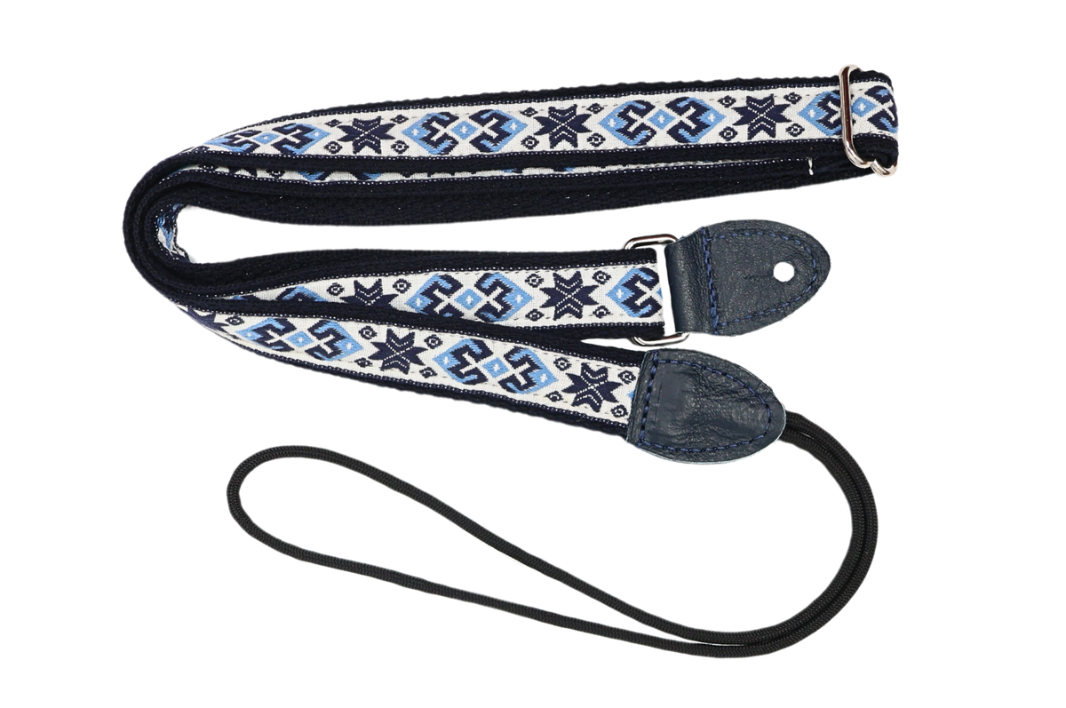 Kirkwood White F-Style Mandolin Strap