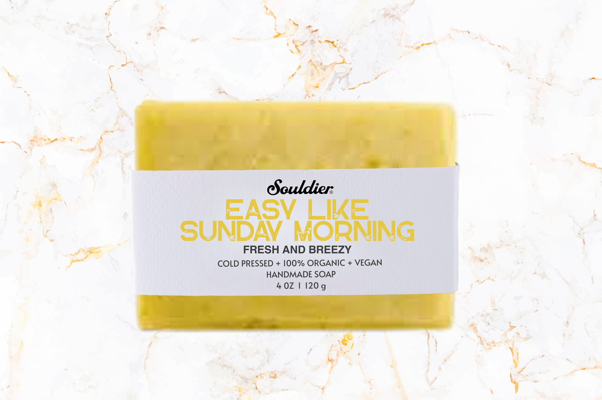'Easy Like Sunday Morning' Handmade Bar Soap