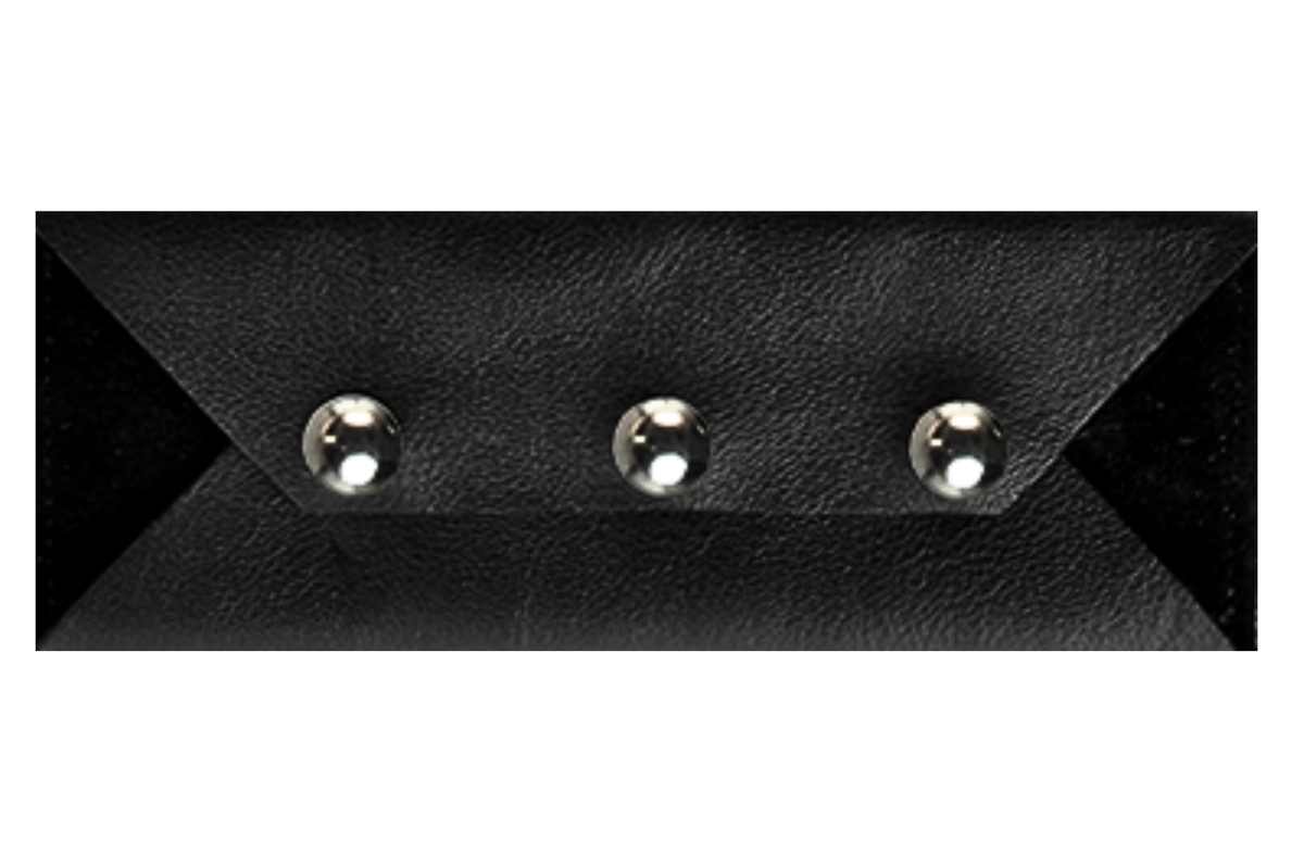 Black 2" Guitar Strap Pad 