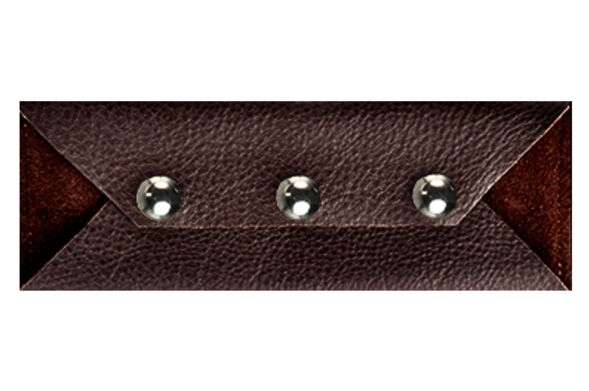 Dark Brown 2" Strap Pad