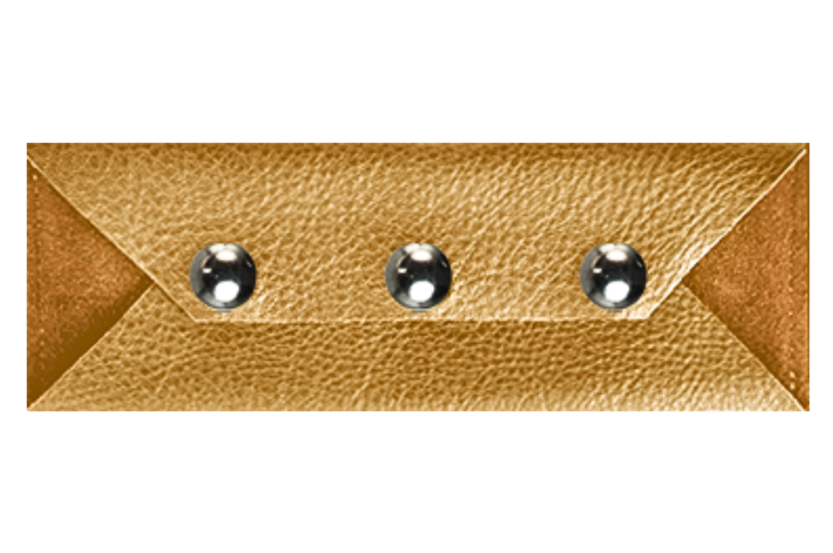 Gold 2" Strap Pad
