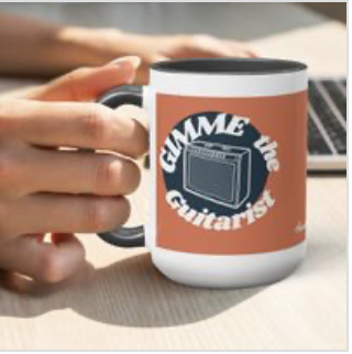 'Gimme the Guitarist' Ceramic Mug