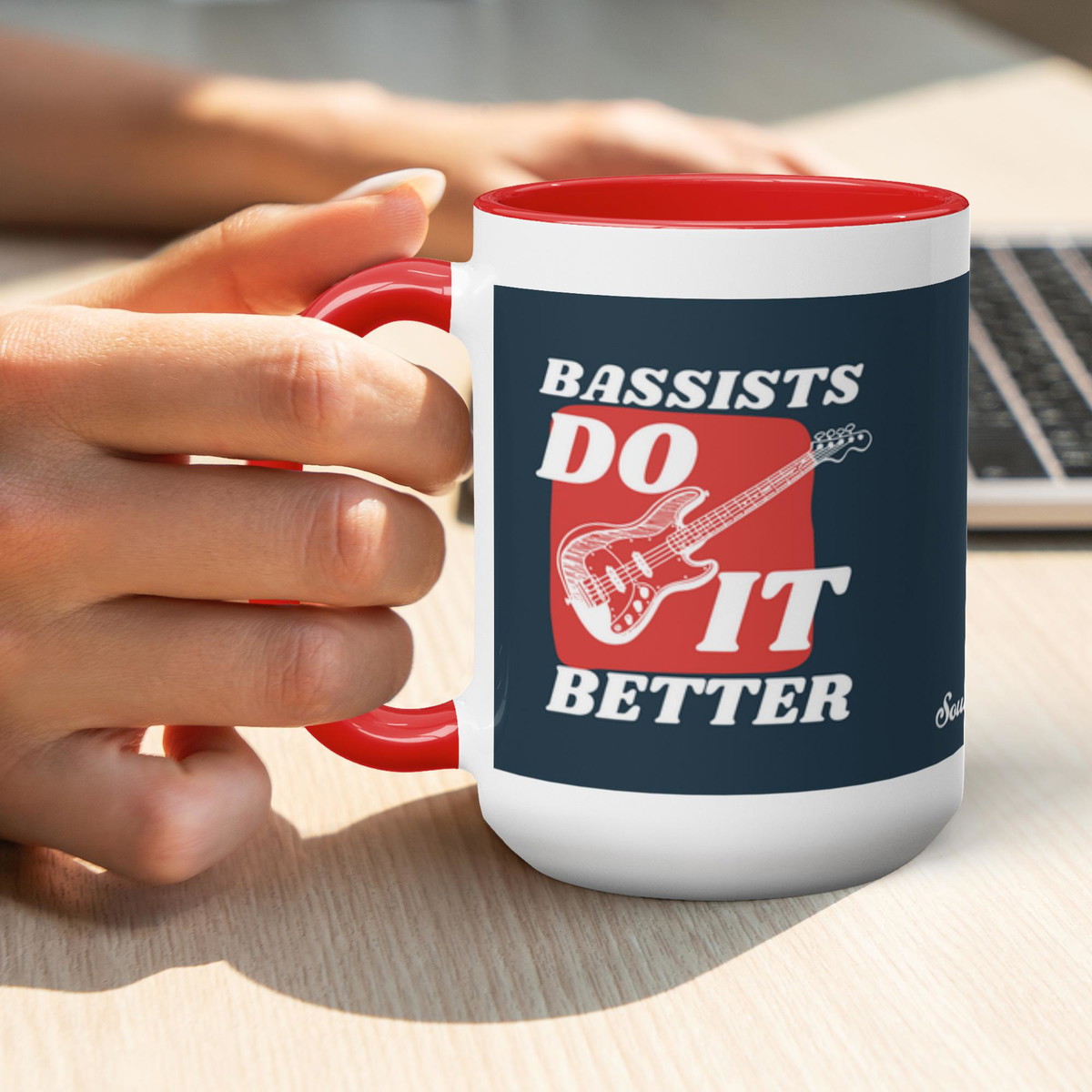 'Bassists Do It Better' Ceramic Mug