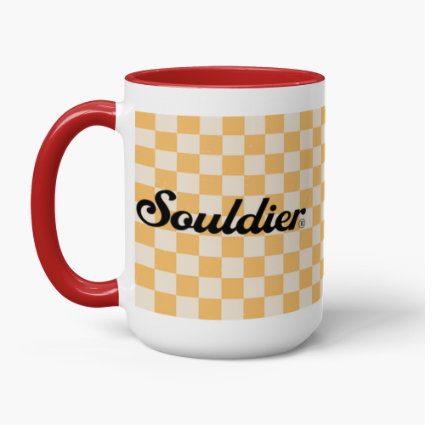 Souldier 'Checker' Branded Ceramic Mug
