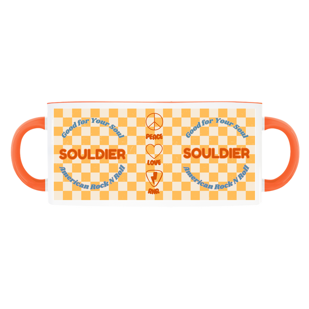 Souldier 'Checker' Branded Ceramic Mug