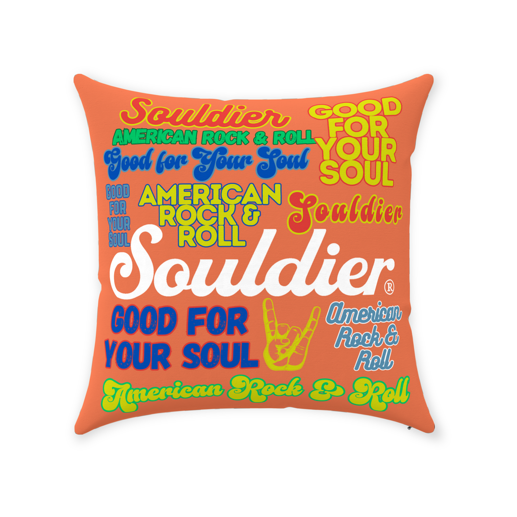 Souldier Brand Throw Pillow