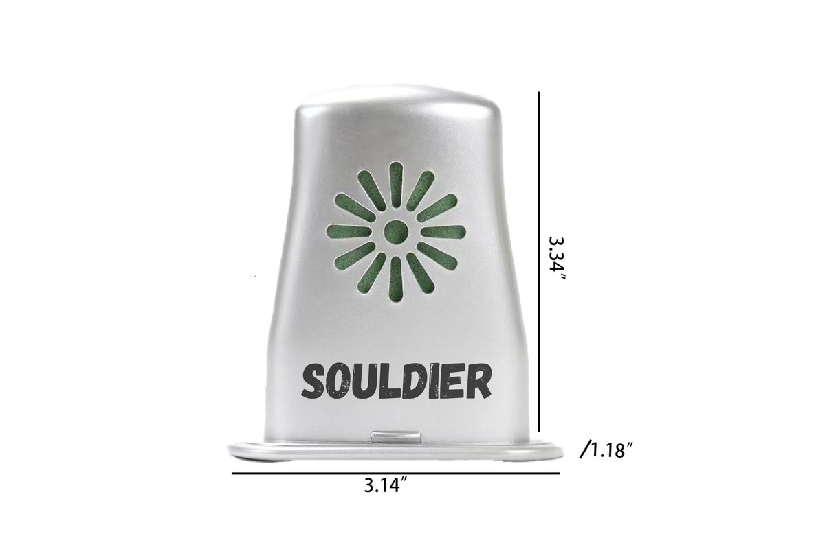 Guitar Humidifier in Silver