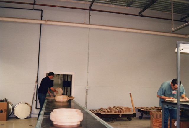 Drums heading to paint