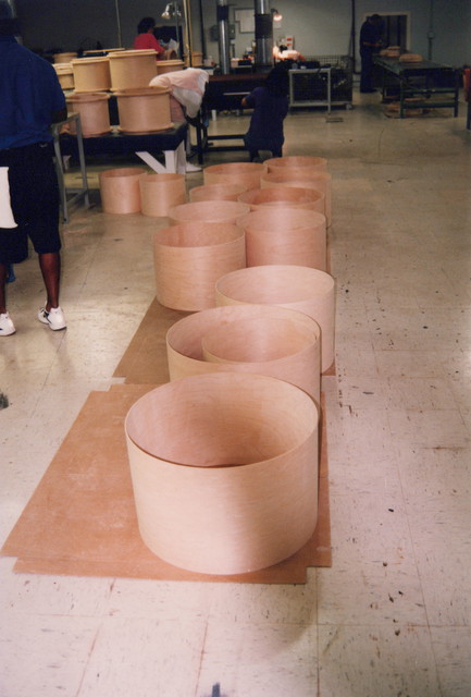 Shells ready for assembly 
