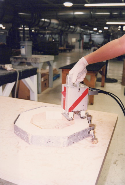 RF glue curing