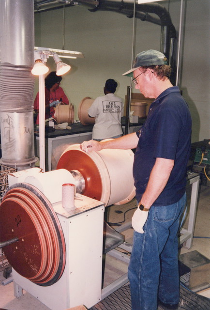 External Shell Sanding