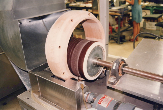 Internal Snare Drum Sanding