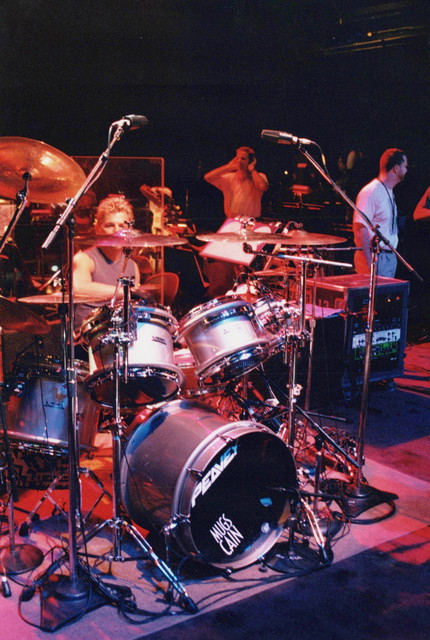 Tommy "Mugs" Cain.  Michael Bolton's drummer.