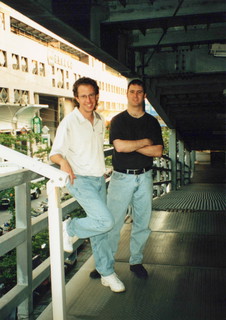 Tom Ricksgers and me.  Somewhere in Taiwan.