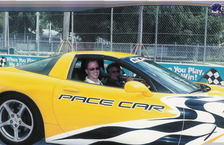 Me & Mario Andretti  / Pace Car for Miami Grand Prix 2002