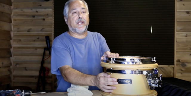 A Unique Drum Set -The Peavey Radial 1000
