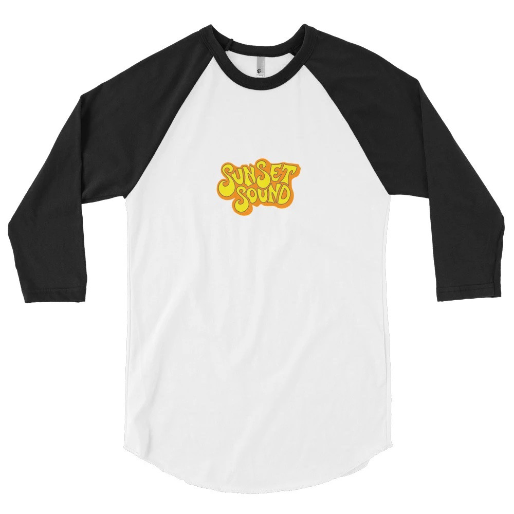 70's baseball shirt (white and black)