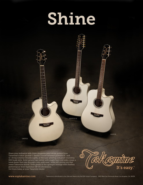 Takamine Ads