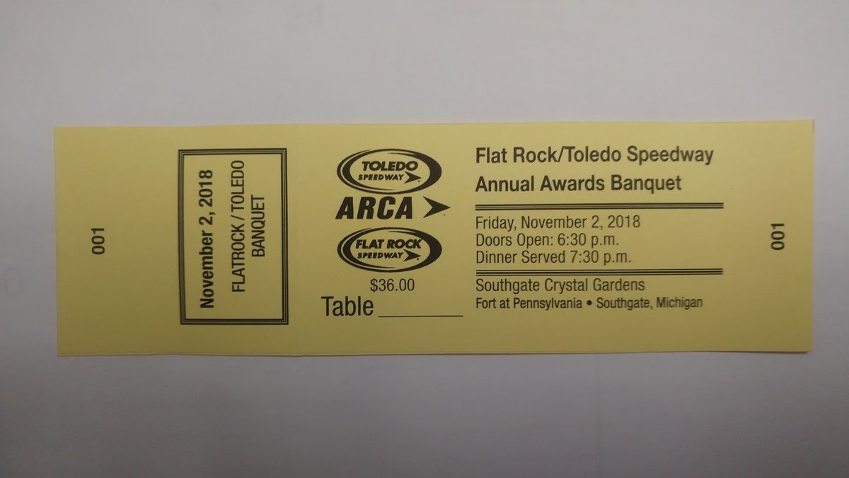 BANQUET TICKET ORDER DEADLINE OCTOBER 24!