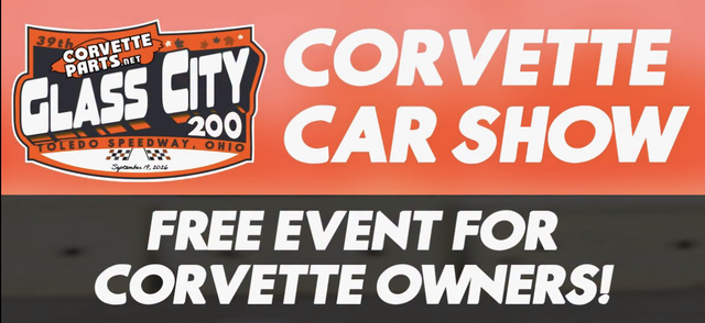 CorvetteParts.net Glass City 200 Corvette Car Show